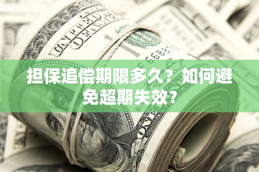 武汉担保追偿期限多久?如何避免超期失效? 武汉担保追偿期限多久?如何避免超期失效?