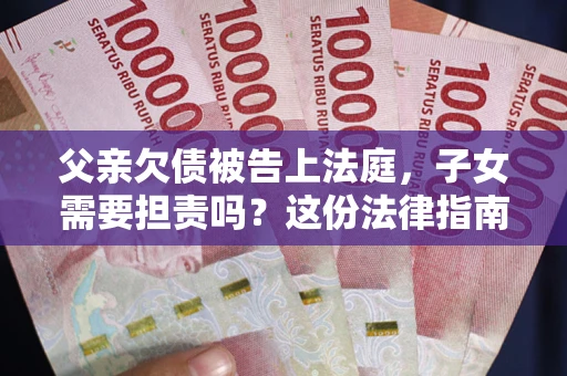 武汉父亲欠债被告上法庭，子女需要担责吗？这份法律指南必须看完