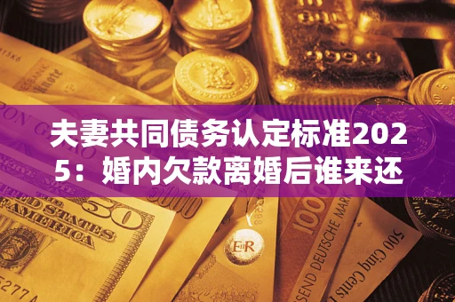 武汉夫妻共同债务认定标准2025:婚内欠款离婚后谁来还? 武汉夫妻共同债务认定标准2025:婚内欠款离婚后谁来还?