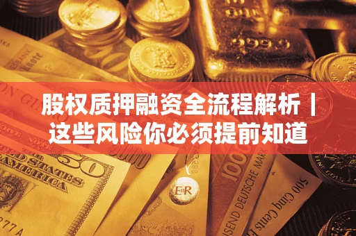 武汉股权质押融资全流程解析｜这些风险你必须提前知道