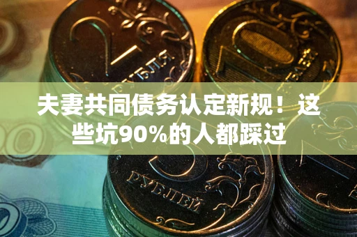 武汉夫妻共同债务认定新规！这些坑90%的人都踩过