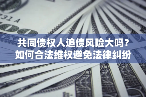 武汉共同债权人追债风险大吗?如何合法维权避免法律纠纷? 武汉共同债权人追债风险大吗?如何合法维权避免法律纠纷?